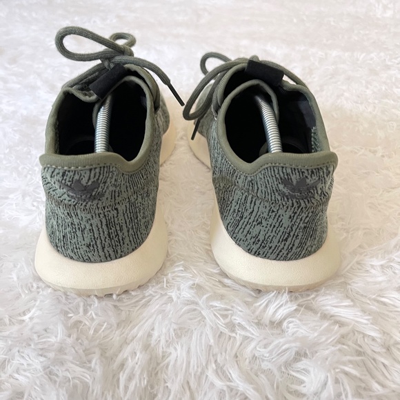 ADIDAS Olive Green Tubular Sneakers - W8 - Picture 3 of 7
